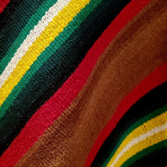 Authentic Poncho El Caporal, Antique Outdoor Lovers Collection, Gift Ideas - Picture 2 of 3